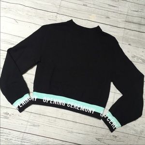 Opening Ceremony Crop Top Sweatshirt NWOT